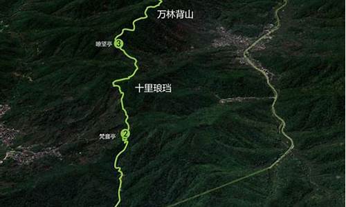 龙井登山路线_龙井山骑行路线