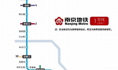 1号线南京路线站点_1号线南京路线站点图