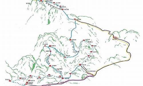 峨眉山自驾路线_峨眉山自驾路线图