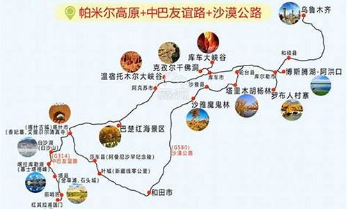 新疆旅游攻略路线路书_新疆 旅游 线路